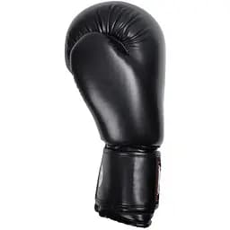 Рукавиці боксерські Power Play PP 3004, Black - 12 унцій - мініатюра 3