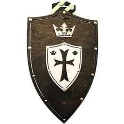 Сувенірний дерев'яний щит Сувенір-декор Хрест Венге S-CrossV 47х30 см