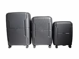 Комплект валіз Airtex 245 колір сірий