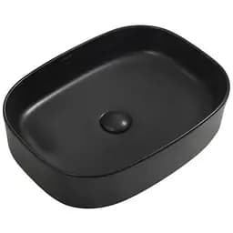 Умивальник накладний Mixxus Premium Bevel-0103 Black 510x370x120 мм MP6520, Чорний матовий