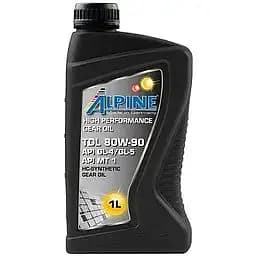 Олива трансмісійна напівсинтетична Alpine Gear Oil 80W-90 TS GL-4 1 л