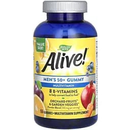 Витаминно-минеральный комплекс для мужчин Nature's Way Men's 50+ Multivitamin 150 жевательных конфет