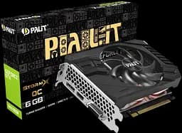 Відеокарта GeForce GTX 1660 Super 6GB Palit StormX OC (NE6166SS18J9-161F) Б/В