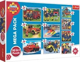 Набір Пазли - (10в1) - "Рятувальна команда" / Рятувальник Сем