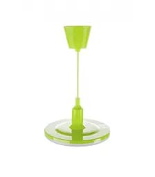 Люстра LED подвесная 24W 4200K R-220mm зеленая UFO RADUGA ТМ LUMANО