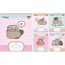 Набор тетрадей Yes Pusheen Weekend A5 в косую линию 12 листов 25 шт. (767609)