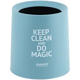 Контейнер для мусора Axent настольный круглый голубой (2131-07-A)