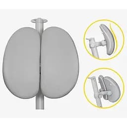 Дитяче крісло Mealux Ortoback Duo Base Grey (Y-510 G Base) - мініатюра 4