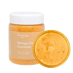 Скраб для лица и тела Top Beauty Mango Peach с ароматом манго персик и кокосовым маслом 250 мл