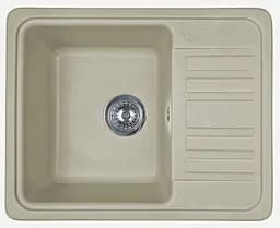 Кухонна мийка Adamant SMALL сахара 570x455x180 мм, з крилом 57 см