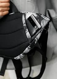 Жіночий рюкзак Sambag RollTop DOUBLE PALM 41 х 27 х 18 см (24330720) - мініатюра 11
