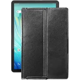 Чехол StatusCASE из экокожи для планшета Blackview Tab 10 Pro Черный глянец
