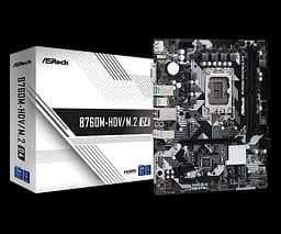 Mатеринська плата ASRock B760M-HDV/M.2 D4 LGA 1700 (B760M-HDV/M.2 D4) - мініатюра 5