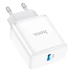 МЗП Hoco C104A PD20W (1USB-C) White - мініатюра 3