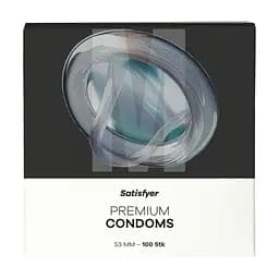 Презервативи Satisfyer Premium Condoms 53 мм (M), 100 шт.