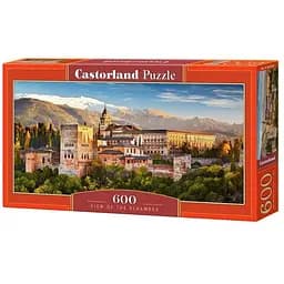 Пазл Castorland puzzle Вид на Альгамбру, Гранада, Испания, 600 эл. (панорама) (B-060344)