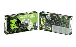 Роликові ковзани Neon Inline Skates Зелений Розмір 34-37 - мініатюра 2