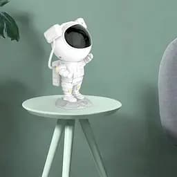 Іграшка-нічник Astronaut Проектор галактики лазерний Астронавт з пультом білий - мініатюра 6