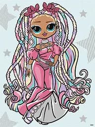 Набор для росписи L.O.L. Surprise! Twist Queen, 30x40 см, КНО6274