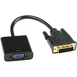 Адаптер-перетворювач DVI-D dual link - VGA, конвертер DVI-D, VGA