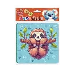 Дитячий м'який пазл "Лінивець та коала" Vladi Toys VT1102-40, 25 елементів