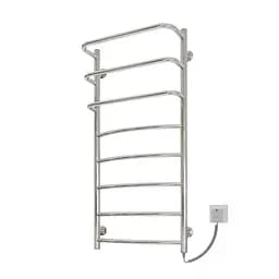 Электрический полотенцесушитель Kosser Каскад Дуга 1000x500/8 ER рег. ДКД04ЕR, Хром, Правое