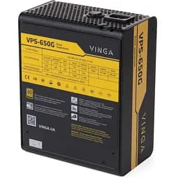 Блок питания Vinga 650W без кабелю (VPS-650G)