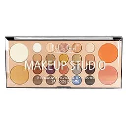 Палітра тіней для повік DoDo Gir Make Up Studio на 20 відтінків з хайлатером и рум'янами (D4141), В