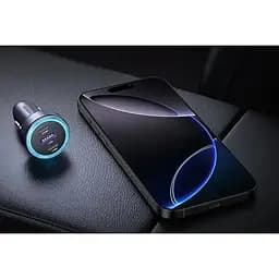 Автозарядка Ugreen 3xUSB 30W (2xUSB-C + USB-A) QC 4.0 Серая (EC307) (45843)
