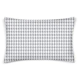 Комплект постільної білизни Cosas Houndstooth Євро сірий (TweedGreyWhite_El160-01White_200) - мініатюра 4