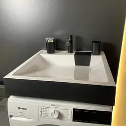 Раковина накладна Adamant WASHER NEW, квадратна (4824296202903) - мініатюра 3