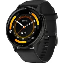 Смарт-часы Garmin Venu 3 Slate Stainless Steel Bezel with Black Case and Silicone Band (010-02784-01/51/41)