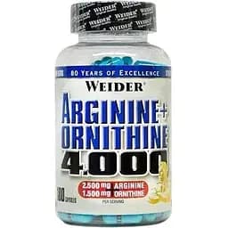 Аминокислота Weider Arginine+Ornithine 4000 180 капсул