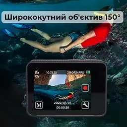 Набір для блогера 12 в 1: екшн-камера AIRON ProCam 7 Black з аксесуарами - мініатюра 9