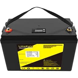 Акумулятор LiitoKala LiFePO4 LCD 12V (12.8V/100Ah/1280Wh) [110681]