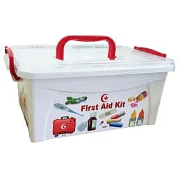 Контейнер для медикаментов Irak Plastik белый (SA312)