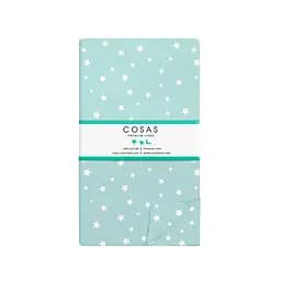 Простирадло Cosas на резинці 80х200 mint starfall, м'ята (StarfallMint_80x200x20) - мініатюра 3