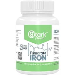 Заліза фумарат Stark Pharm Iron Fumarate 50 мг 60 капсул (2023-10-2671)