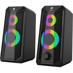 Акустическая система Vinga SP-200 LED USB Black