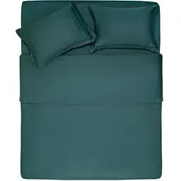 Набір постільної білизни 2,0 сп Ardesto Mix & Match, підковдра 200х220см, 100% бавовна, сатин, зелений (ART2022SE)