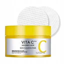 Очищувальні пади Missha Vita C Plus, 60 шт.