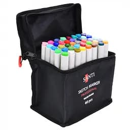 Набор акварельных маркеров Santi в сумке 60 шт. (391104)