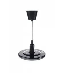 Люстра LED подвесная 24W 4200K R-220mm черная UFO RADUGA ТМ LUMANО