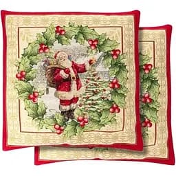 Наволочка Lefard Home Textile Deniska гобеленова 45х45 см бежева (716-167)