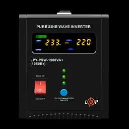 ДБЖ LogicPower LPY-PSW-1500VA+ (1050Вт) 10A/15A з правильною синусоїдою 24V