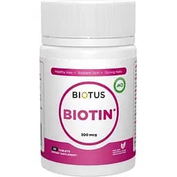 Біотин Biotus 300 мкг 30 таблеток