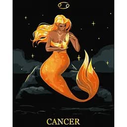 Картина за номерами на підрамнику Brushme Рак Соломія Ковальчук