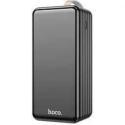 Зовнішній акумулятор Hoco DB21 large display power bank 80000mAh 6 портів 4USB Type-C Lightning
