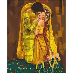 Картина за номерами Brushme В надійних обіймах ©Соломія Ковальчук 40x50 см