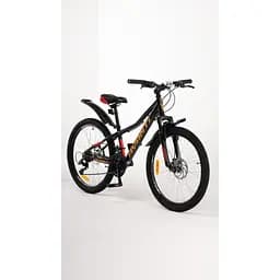 Велосипед SPELLI RAPID DISK 24" Чорно-помаранчевий
